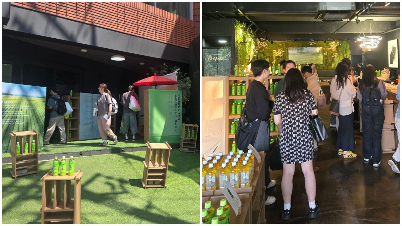 日本の有名飲料ブランドのソウル・聖水ポップアップストア